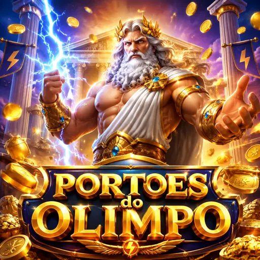 Rolos do slot Gates of Olympus com símbolos de Zeus