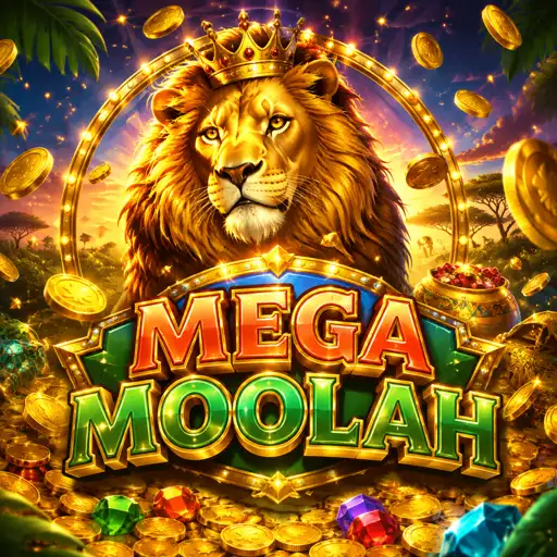 Slot de jackpot progressivo Mega Moolah com tema de safári