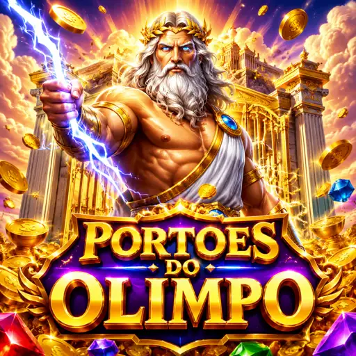 Slot Rise of Olympus com deuses gregos e grade de símbolos