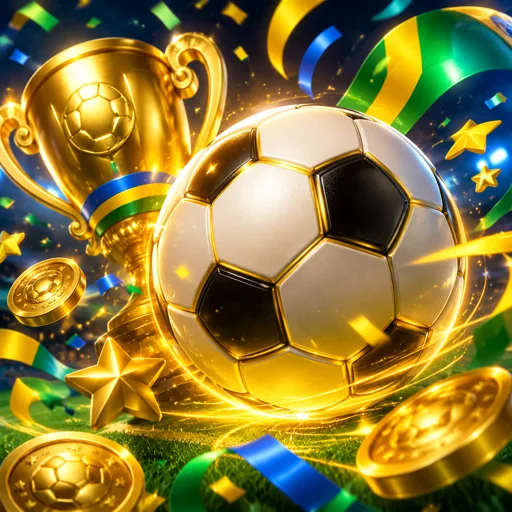 Ícone de futebol para apostas no Brasileirão e ligas europeias