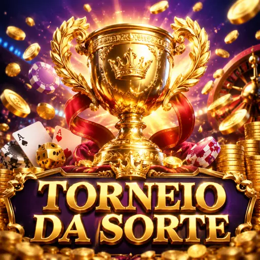 Troféu dourado ao lado de rolos de caça-níquel representando o torneio de slots